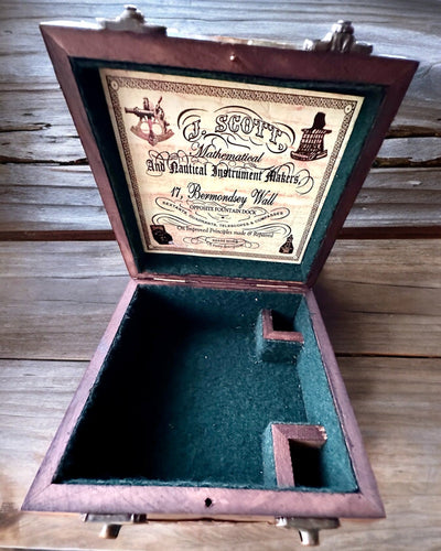 Large Wooden Box for Sextant or Premium Compass "Mariner's Legacy" with Engraving Option