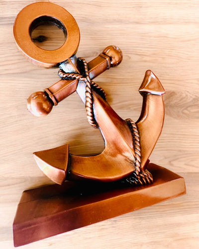 Ancre Décorative en Aluminium - Élégante Décoration avec Possibilité de Gravure - 3 variantes de couleur