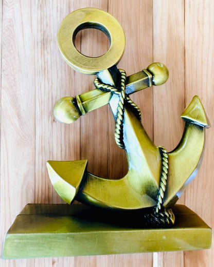 Ancre Décorative en Aluminium - Élégante Décoration avec Possibilité de Gravure - 3 variantes de couleur