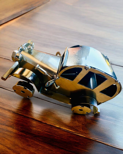 Voiture classique rétro, voiture, en fer - Collection "Vintage Drive", modèle de voiture, personnalisation par gravure pour cadeau