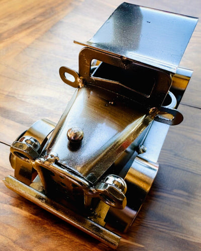 Voiture classique rétro, voiture, en fer - Collection "Vintage Drive", modèle de voiture, personnalisation par gravure pour cadeau