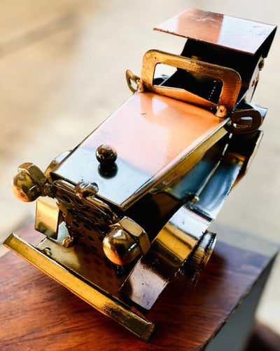 Voiture classique rétro, voiture, en fer - Collection "Vintage Drive", modèle de voiture, personnalisation par gravure pour cadeau