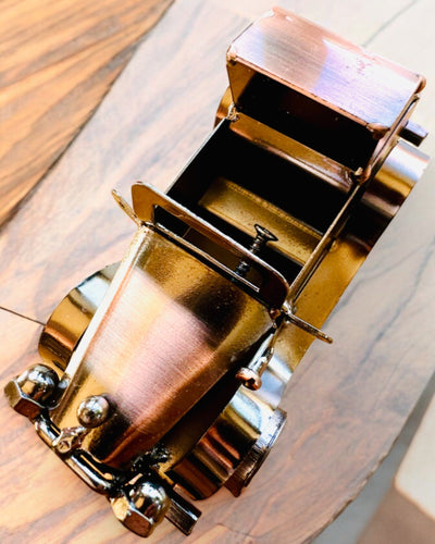 Voiture classique rétro, voiture, en fer - Collection "Vintage Drive", modèle de voiture, personnalisation par gravure pour cadeau