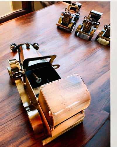 Voiture classique rétro, voiture, en fer - Collection "Vintage Drive", modèle de voiture, personnalisation par gravure pour cadeau