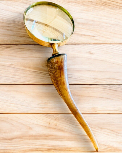 Large Retro Magnifying Glass, personalization option for a gift with engraving - variants available