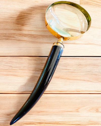 Large Retro Magnifying Glass, personalization option for a gift with engraving - variants available