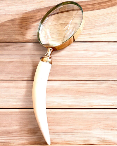 Large Retro Magnifying Glass, personalization option for a gift with engraving - variants available