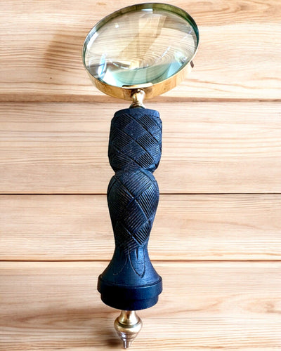 Large Retro Magnifying Glass, personalization option for a gift with engraving - variants available