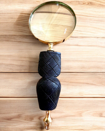 Large Retro Magnifying Glass, personalization option for a gift with engraving - variants available