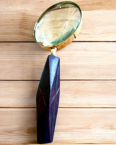Large Retro Magnifying Glass, personalization option for a gift with engraving - variants available