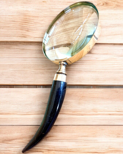 Large Retro Magnifying Glass, personalization option for a gift with engraving - variants available