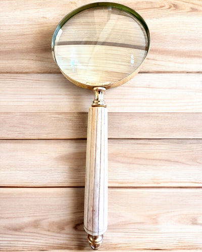 Large Retro Magnifying Glass, personalization option for a gift with engraving - variants available