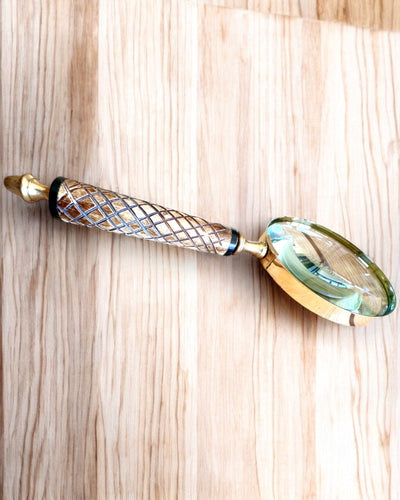 Large Retro Magnifying Glass, personalization option for a gift with engraving - variants available