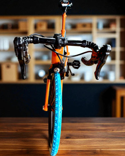 Modèle miniature en métal Vélo de collection "Speed Rider 1.2" – personnalisation avec gravure pour cadeau, 2 variantes de couleur