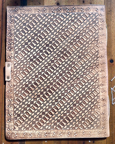 Libro dei ricordi in pelle Eredità – Taccuino personalizzato 25 × 33 cm
