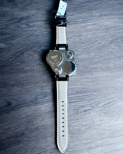 Montre de survie « Explorer 4en1 », possibilité de personnalisation avec gravure pour cadeau