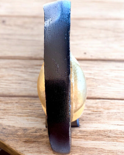 Elmo Spartan Premium – scultura decorativa realizzata a mano, possibilità di personalizzazione con incisione per regalo