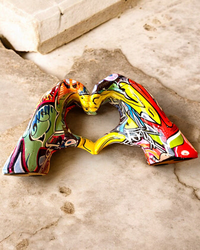 Decorative Figurine Colorful Decorative Handle ArtBrace - customizable with engraving, as a gift