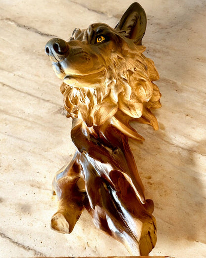 "Wilczy Duch" – Dekorative Figur mit der Möglichkeit zur Personalisierung durch Gravur, als Geschenk