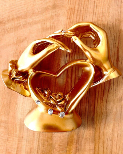 Figurina "Tocco d'Amore" 10 cm di altezza, con Opzione di Incisione per regalo