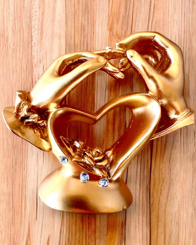 Figurina "Tocco d'Amore" 10 cm di altezza, con Opzione di Incisione per regalo