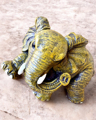 Figurine d'éléphant "Petit Porte-bonheur" avec possibilité de gravure pour cadeau