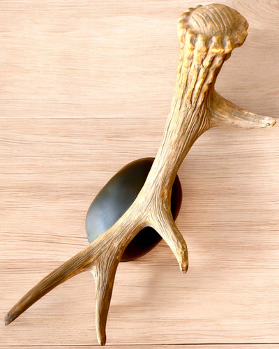 "Deer" Antler Wine Rack with Engraving Option for a Gift