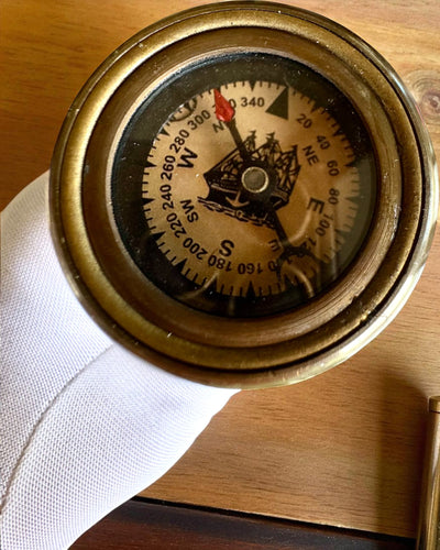 Bastone Navigatore 2.0 con bussola e cannocchiale nascosto, possibilità di personalizzazione con incisione come regalo