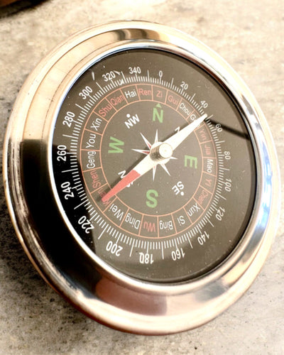 Feng Shui Compass – Steel Precision, personalized engraving for a gift