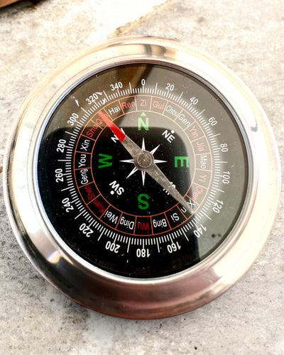 Feng Shui Compass – Steel Precision, personalized engraving for a gift