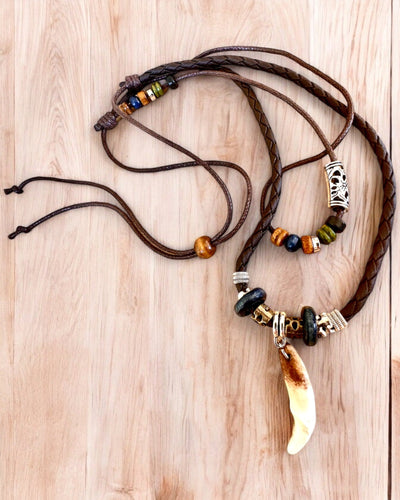 Wilczy Ząb - Collier de Puissance - possibilité de personnalisation avec gravure pour cadeau