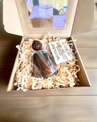 Intentional Candle Tiger Power – Confidence and Prosperity, 250 ml, option to personalize the lid for a gift