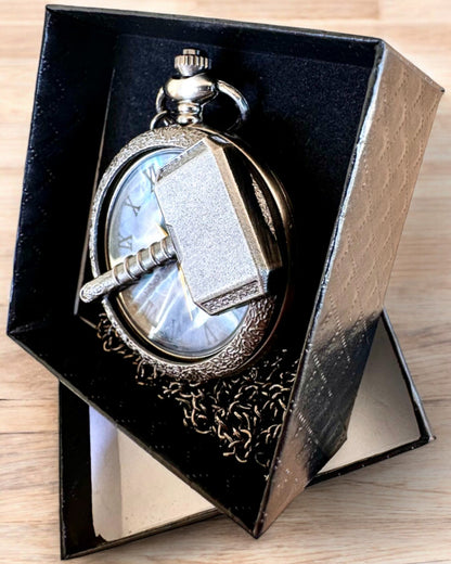 Młot Czasu - Montre de Poche, possibilité de personnalisation avec gravure pour cadeau