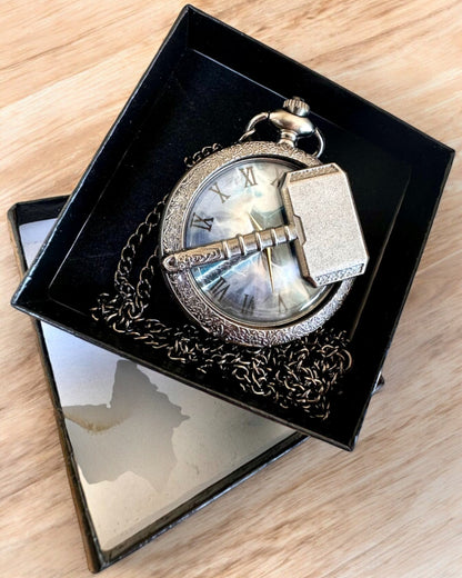 Młot Czasu - Montre de Poche, possibilité de personnalisation avec gravure pour cadeau