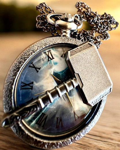 Młot Czasu - Montre de Poche, possibilité de personnalisation avec gravure pour cadeau