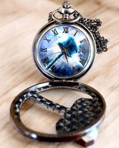 Młot Czasu - Montre de Poche, possibilité de personnalisation avec gravure pour cadeau