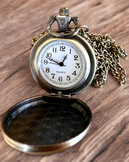Montre de poche "Syrena Tajemnic", possibilité de personnalisation avec gravure pour cadeau