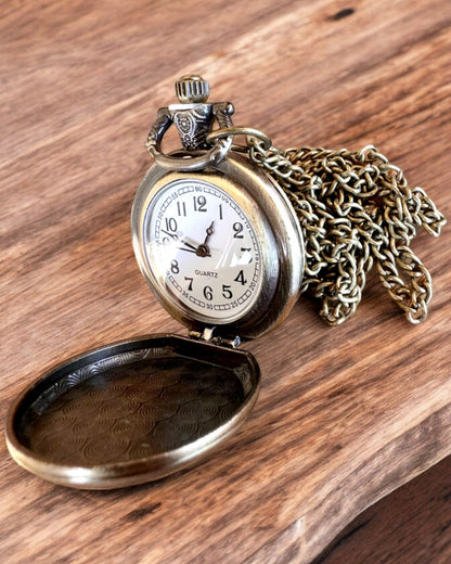 Montre de poche "Syrena Tajemnic", possibilité de personnalisation avec gravure pour cadeau