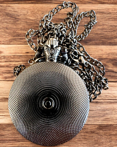 Montre de poche 'Baiser des corbeaux' avec gravure – personnalisation par gravure pour cadeau