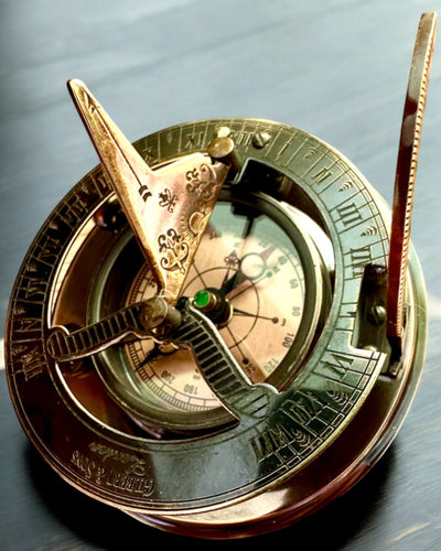 Bussola del Capitano Explorer 2 – possibilità di incisione personalizzata per regalo, disponibile in 2 varianti di colore