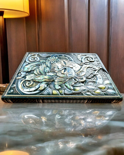 Notes artistico, notatnik maskarada - A5, personalizzazione con incisione per regalo