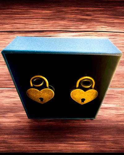 Mini Cadenas d'Amour Cœur DeLuxe, Ensemble de 2 cadenas avec clés, 6 variantes au choix, possibilité de personnalisation par gravure pour cadeau