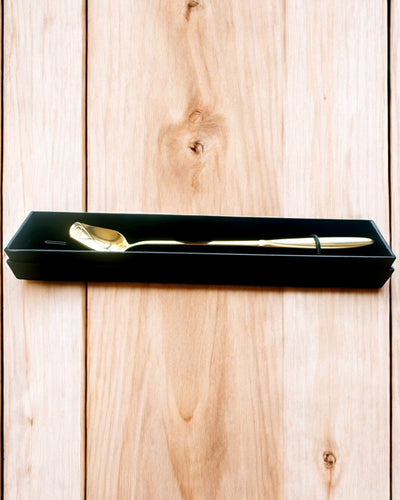 Cuillère Personnalisée en Rose avec Option de Gravure pour Cadeau - 3 Variantes de Couleur au Choix