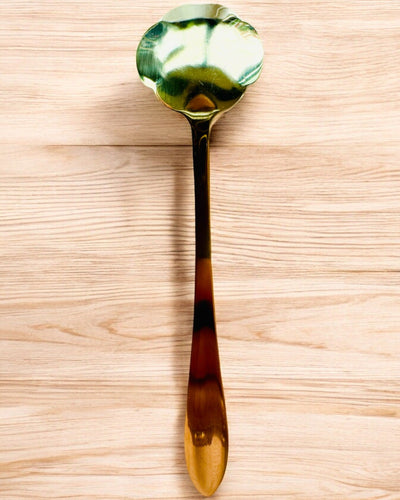 Ensemble de Cuillères "Rhapsodie Florale" - personnalisation par gravure pour cadeau, 2 variantes au choix