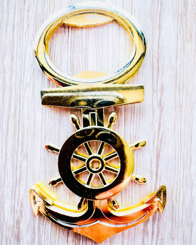 Captain's Bottle Opener - customizable with engraving, silver color