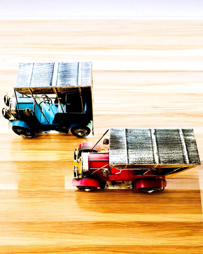 Classic Retro Car Model - Three Variants with Engraving Option for a Gift
