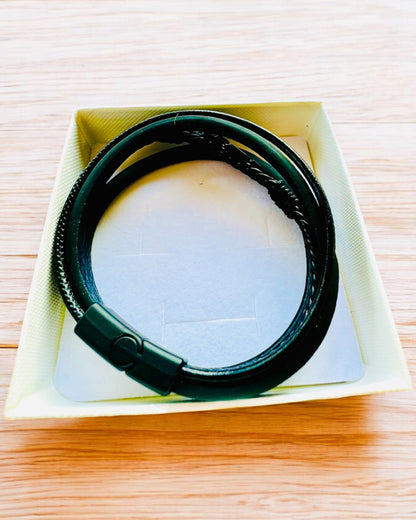 "Eagle" Bracelet with Engraving Option, 3 Color Variants
