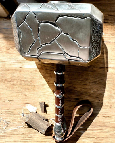 Thors Hammer "Chief" - Handgefertigter Handwerkshammer, Personalisierung mit Gravur als Geschenk