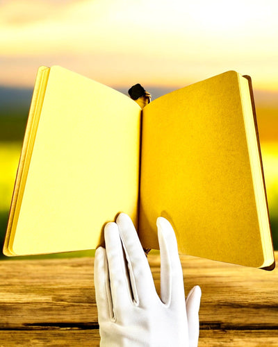 Vintage Notebook "Key of the Past" - Engraving option for a gift, notebook