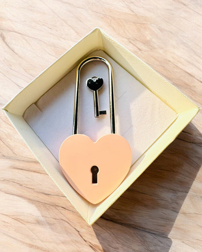 "Lucchetti d'Amore Magici con Opzione di Incisione per regalo, 5 varianti di colore tra cui scegliere"
